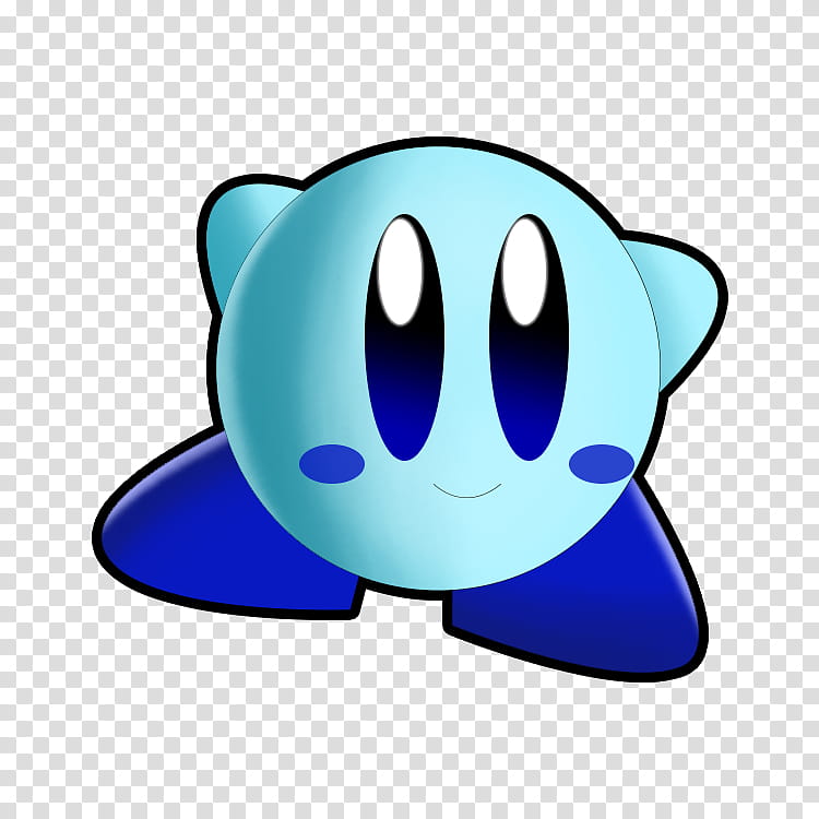 Blue Kirby transparent background PNG clipart