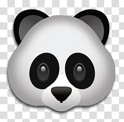Emoji, Panda emoji illustration transparent background PNG clipart