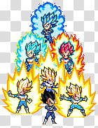 ULSW Vegeta Forms, Dragon Ball Z/Super transparent background PNG clipart