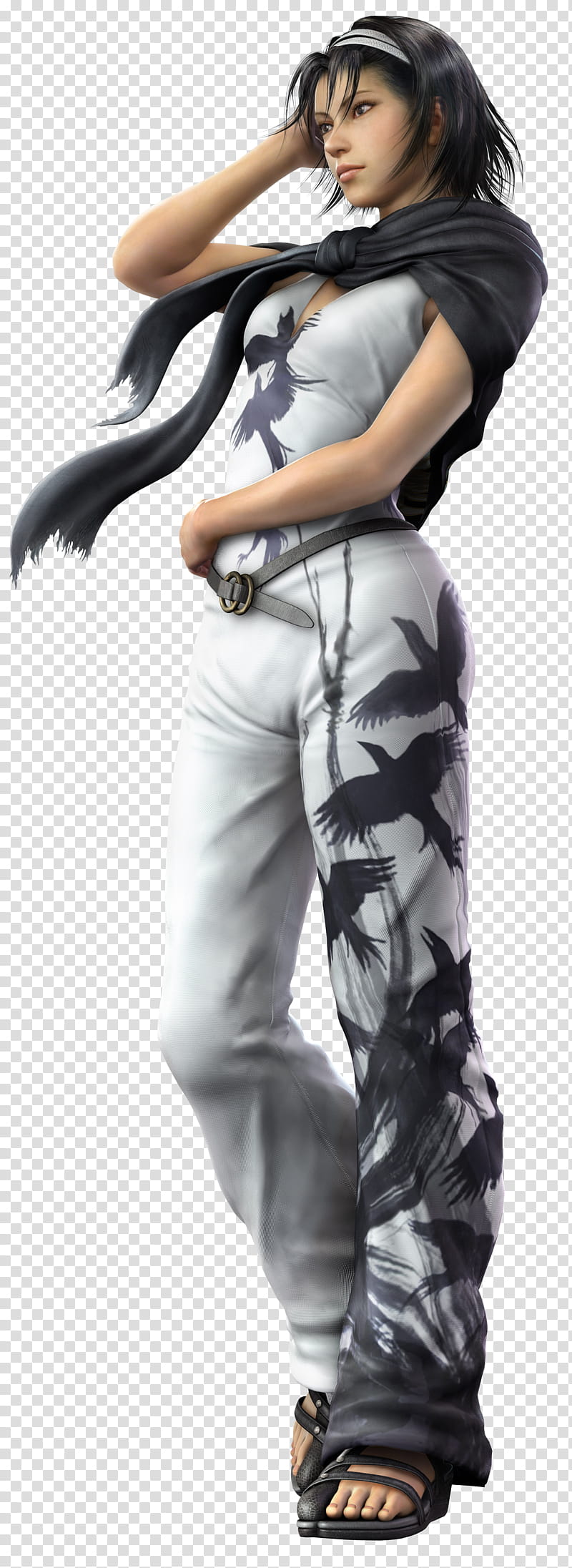 Jun Kazama TTT   , male character transparent background PNG clipart