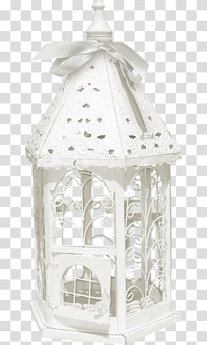 white birdcage transparent background PNG clipart thumbnail