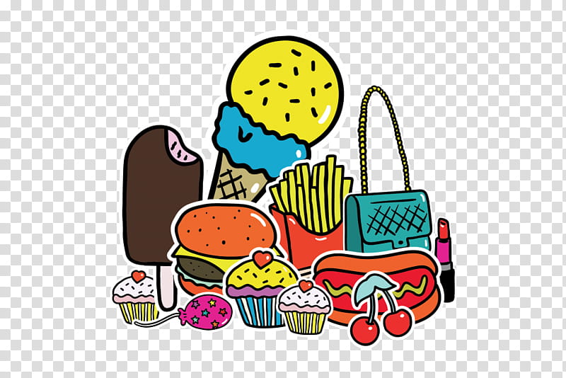 Junk Food, Human Behavior, Organism, Line, Meter, Cartoon, Food Group, Sharing transparent background PNG clipart