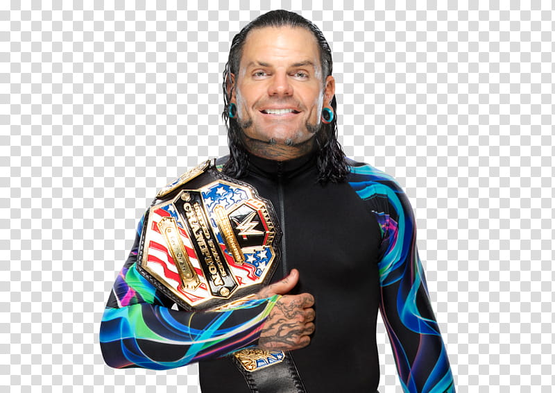 Jeff Hardy United States Champion  transparent background PNG clipart