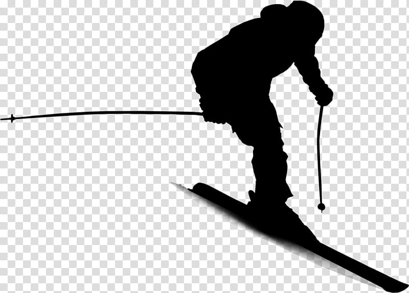 Winter, Ski Poles, Line, Angle, Silhouette, Skiing, Skier, Ski Equipment transparent background PNG clipart