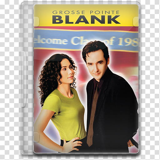 Movie Icon Mega , Grosse Pointe Blank, Blank DVD case transparent background PNG clipart