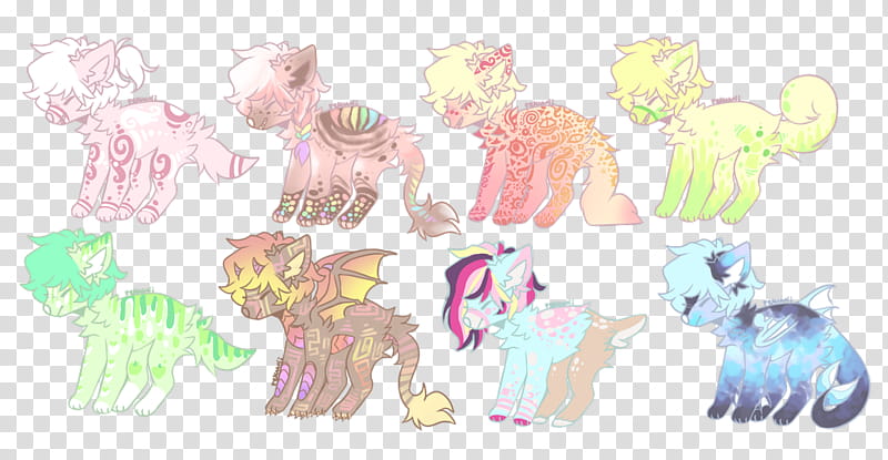 More Dog adopts,  points each, / OPEN transparent background PNG clipart