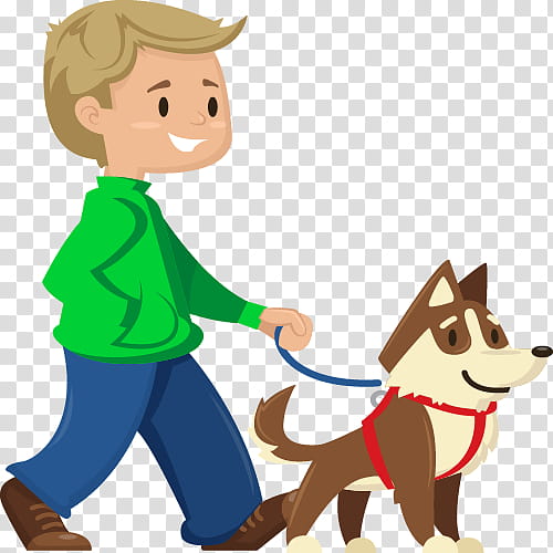 Cartoon Dog, Dog Walking, Samoyed Dog, Cartoon, Pet, Service Dog, Animal, Tail transparent background PNG clipart