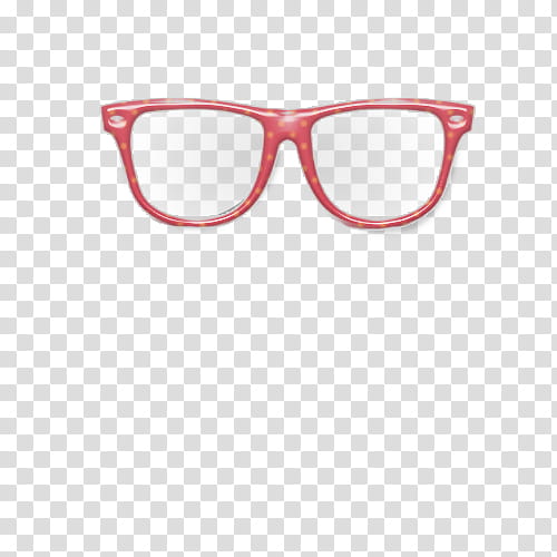Recursos para un video tutorial, red eyeglasses illustration transparent background PNG clipart