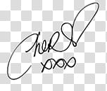 Firma de Cher Lloyd Pedido transparent background PNG clipart