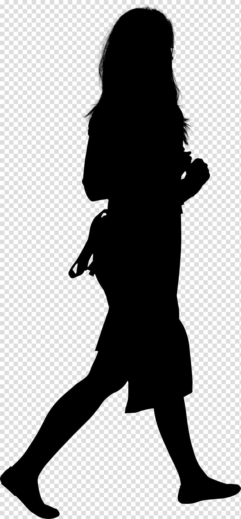 Human Silhouette, Human Figure, Human Body, Standing, Blackandwhite transparent background PNG clipart