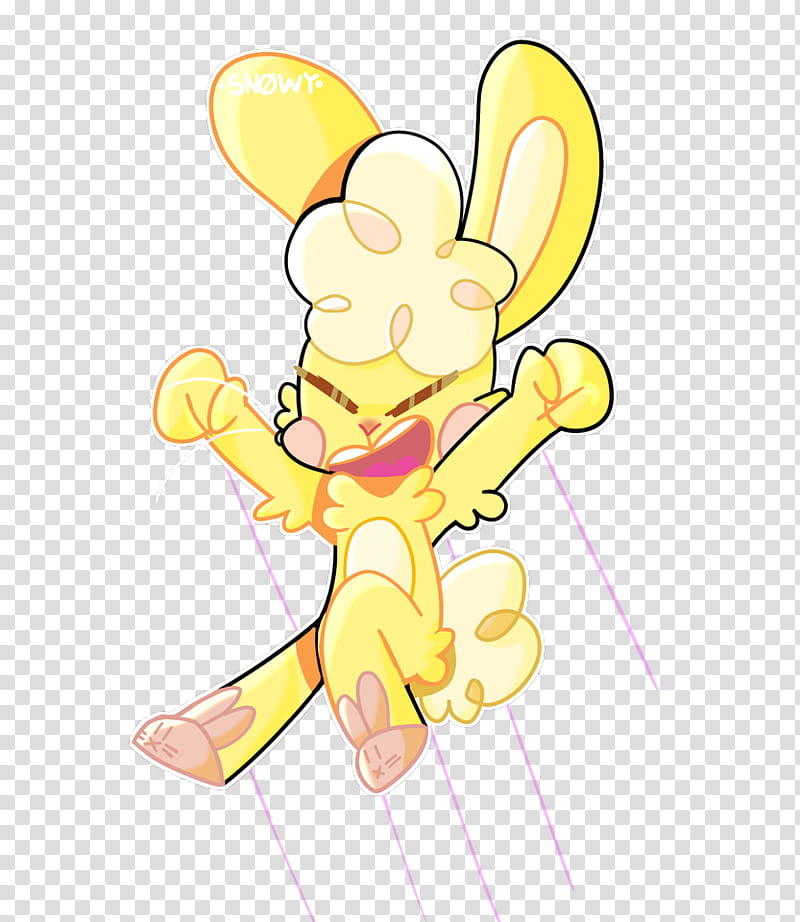 Smol rabbit Jumping-[HTF] transparent background PNG clipart