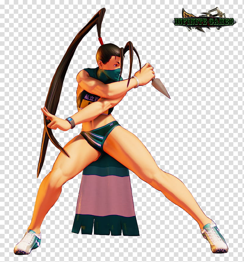 Ibuki Sports Street Fighter V Render transparent background PNG clipart