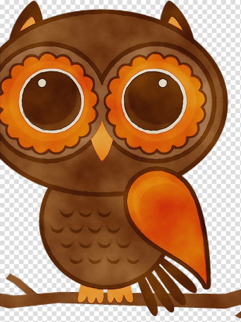 Watercolor, Paint, Wet Ink, Owl, Bird, Little Owl, Barred Owl, Drawing transparent background PNG clipart