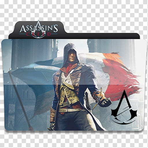 Assassin Creed Complete Collection Folder Icon, AC UNITY transparent background PNG clipart