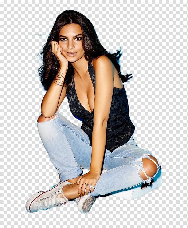 ft Emily Ratajkowski transparent background PNG clipart