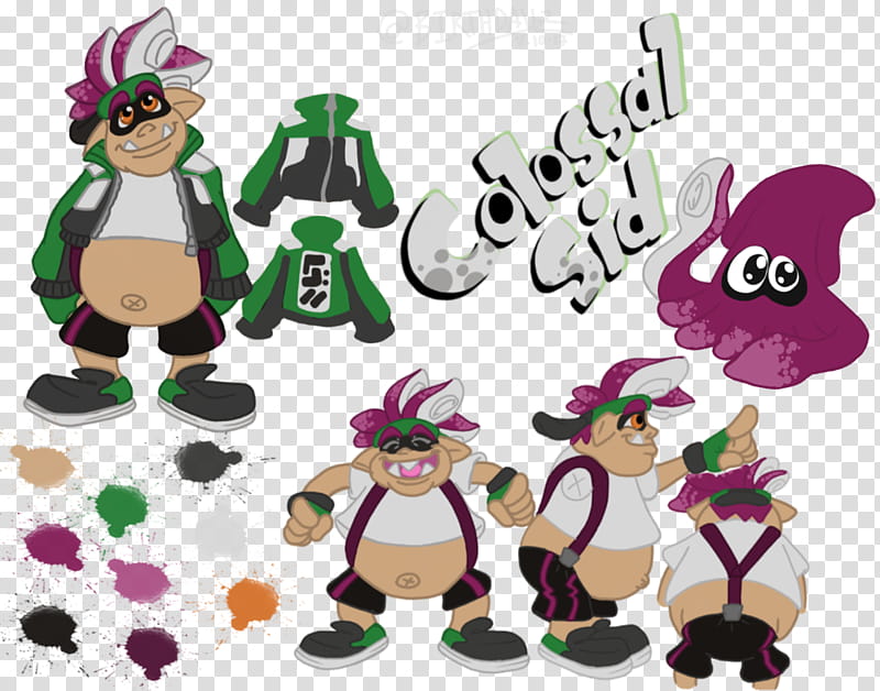 Inkling: Colossal Sid transparent background PNG clipart