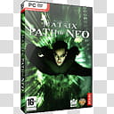 Matrix Path of Neo DVD Case, MATRIX PATH OF NEO x transparent background PNG clipart