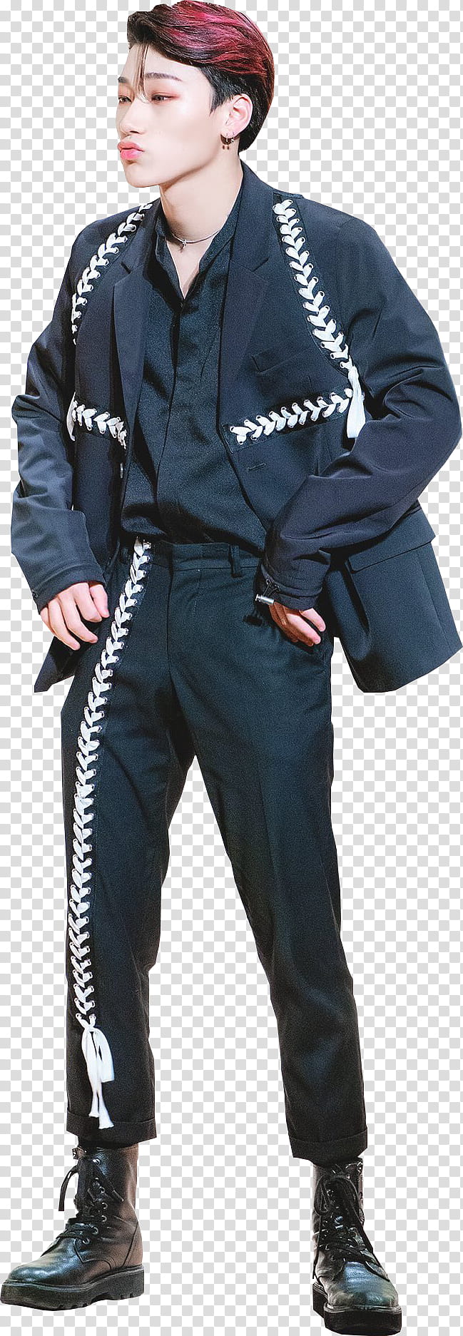 man in black suit transparent background PNG clipart