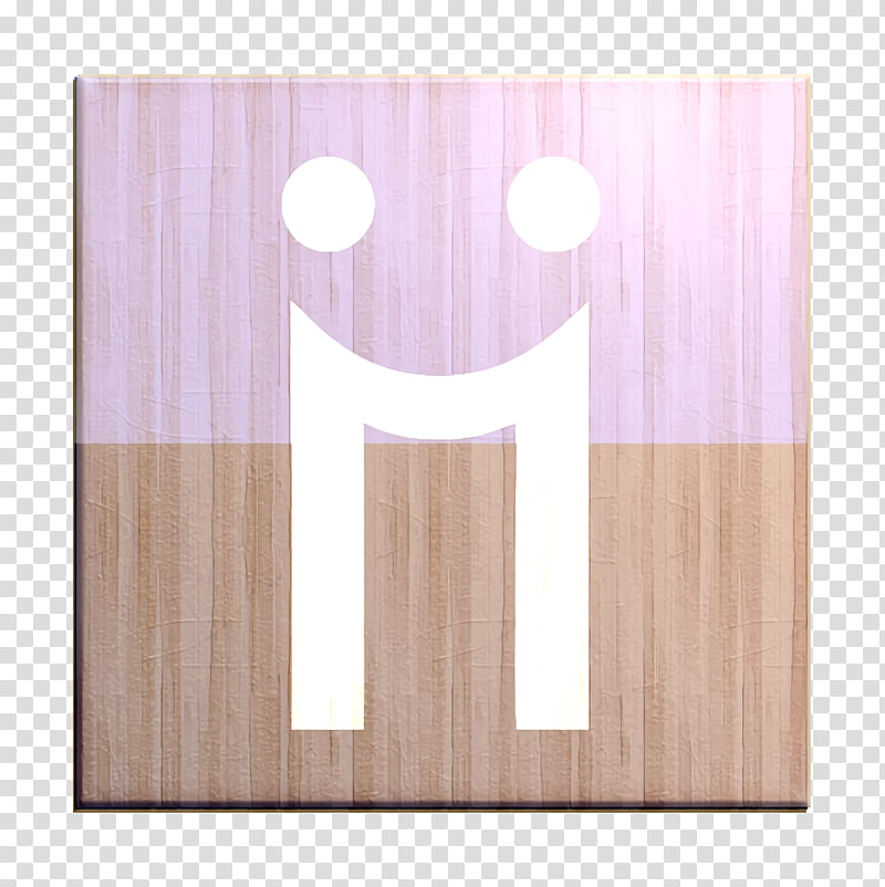 diigo icon, Pink, Brown, Purple, Smile, Wood, Beige, Circle transparent background PNG clipart