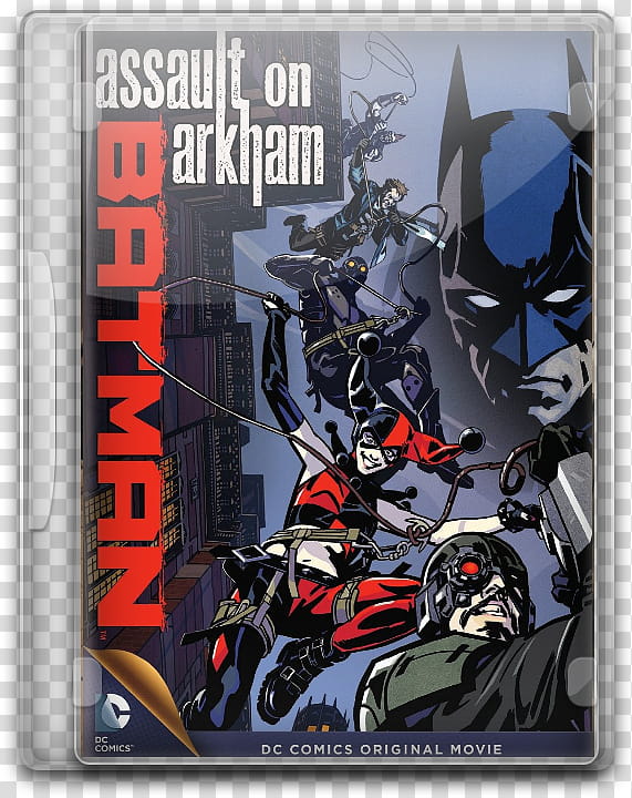 My DVD Folder Movie , batman-assault-on-arkham transparent background PNG clipart