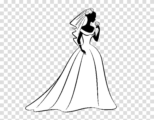 Book Black And White, Wedding Dress, Bride, Drawing, Religious Veils, Coloring Book, Painting, Engagement transparent background PNG clipart