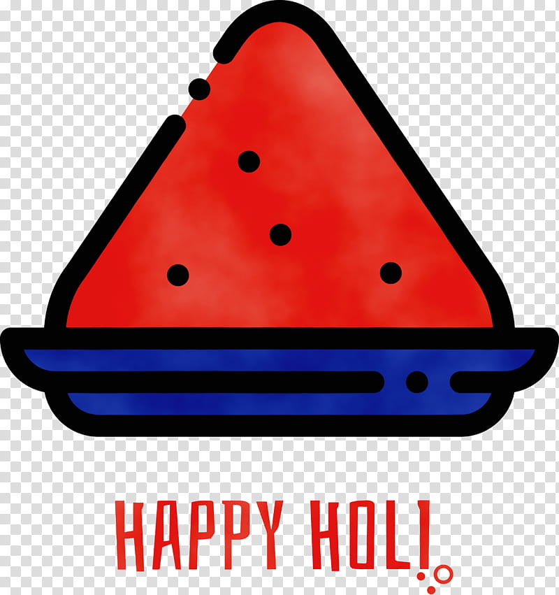 triangle, Happy Holi, Colorful, Festival, Watercolor, Paint, Wet Ink transparent background PNG clipart