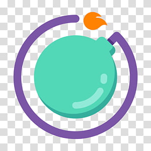 Circle Logo, Turquoise, Violet, Symbol transparent background PNG clipart thumbnail
