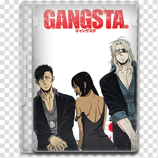 TV Show Icon , Gangsta, Gangsta DVD case transparent background PNG clipart