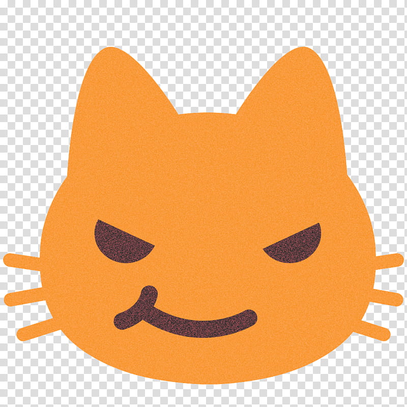 Cartoon Cat, Whiskers, Snout, Face, Orange, Facial Expression, Cartoon, Head transparent background PNG clipart