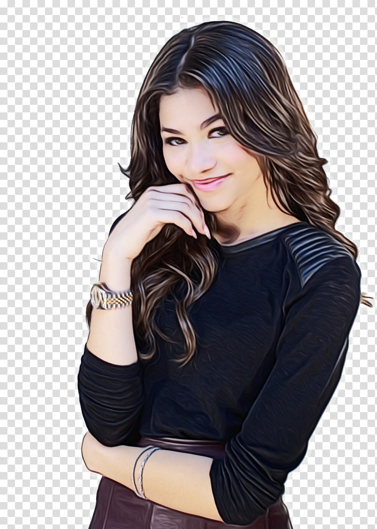 Hair, Zendaya, Actor, Singer, Model, Widescreen, Fashion, Tablet Computers transparent background PNG clipart