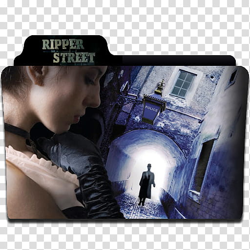 New TV Show Folder, Ripper Street icon transparent background PNG clipart