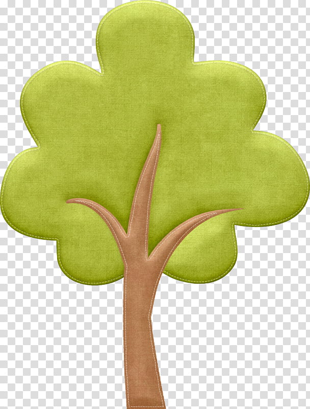 Green Leaf, Tree, Quilt, Park, Plant Stem, Cartoon, Wood, Branch transparent background PNG clipart