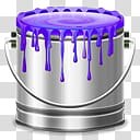 NIX Xi Xtras, Paint_Purple icon transparent background PNG clipart