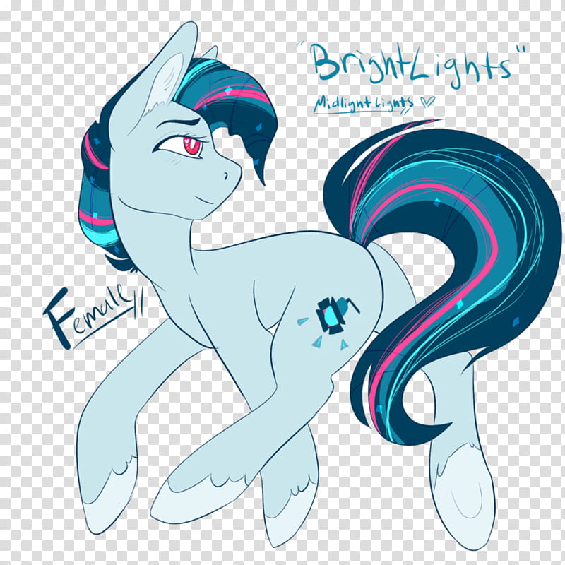 Bright Lights,Pony oc transparent background PNG clipart