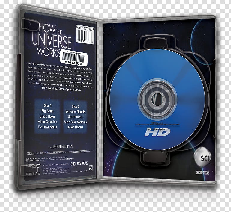 DvD Case Icon Special , Les Clés de l'Univers Saison  DvD Case Open transparent background PNG clipart