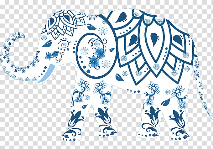 Elephant, Asian Elephant, Blanket, Throw Pillows, Fleece Blanket, Blue, Line Art, Drawing transparent background PNG clipart