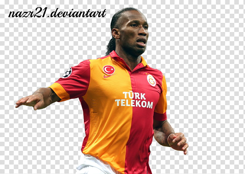 Didier Drogba Render transparent background PNG clipart