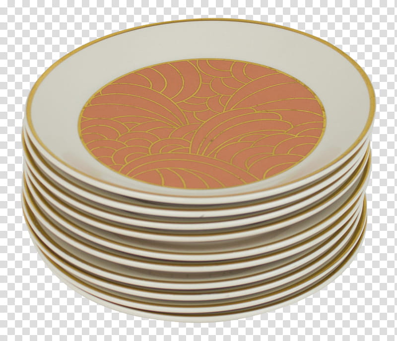 Gold Circle, Plate, Table, Platter, Dessert, Spoon, Porcelain, Saucer transparent background PNG clipart