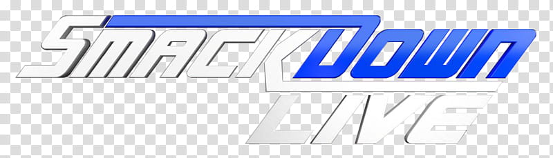 New WWE SmackDown LIVE logo cut, Smack Down Live logo transparent background PNG clipart