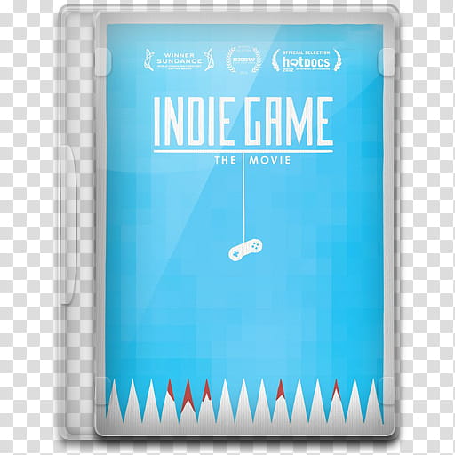 Movie Icon Mega , Indie Game, The Movie, Indie Game The Movie case transparent background PNG clipart