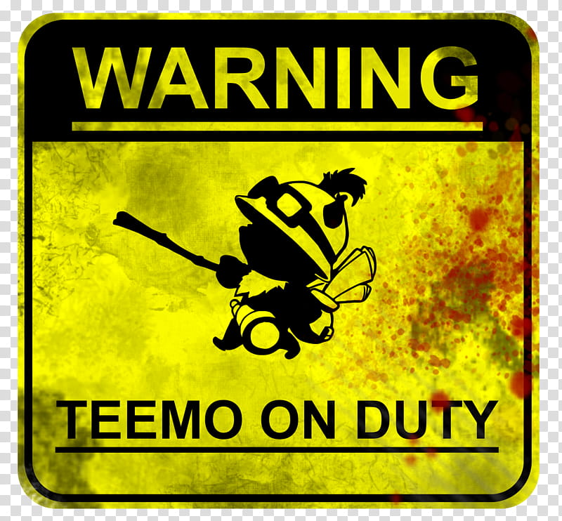 Warning Teemo On Duty, Warning Teemo On Duty transparent background PNG clipart
