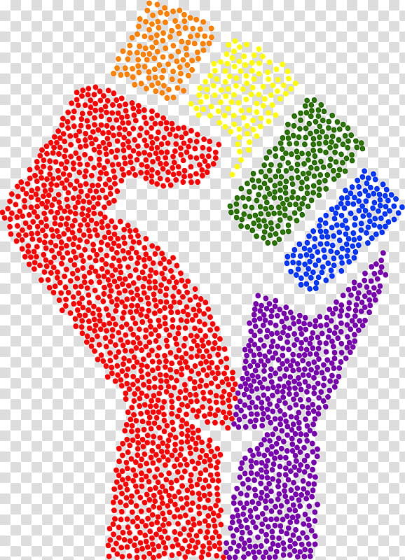 Rainbow Flag, Tshirt, Raised Fist, Symbol, Thumb Signal, Text, Line, Area transparent background PNG clipart