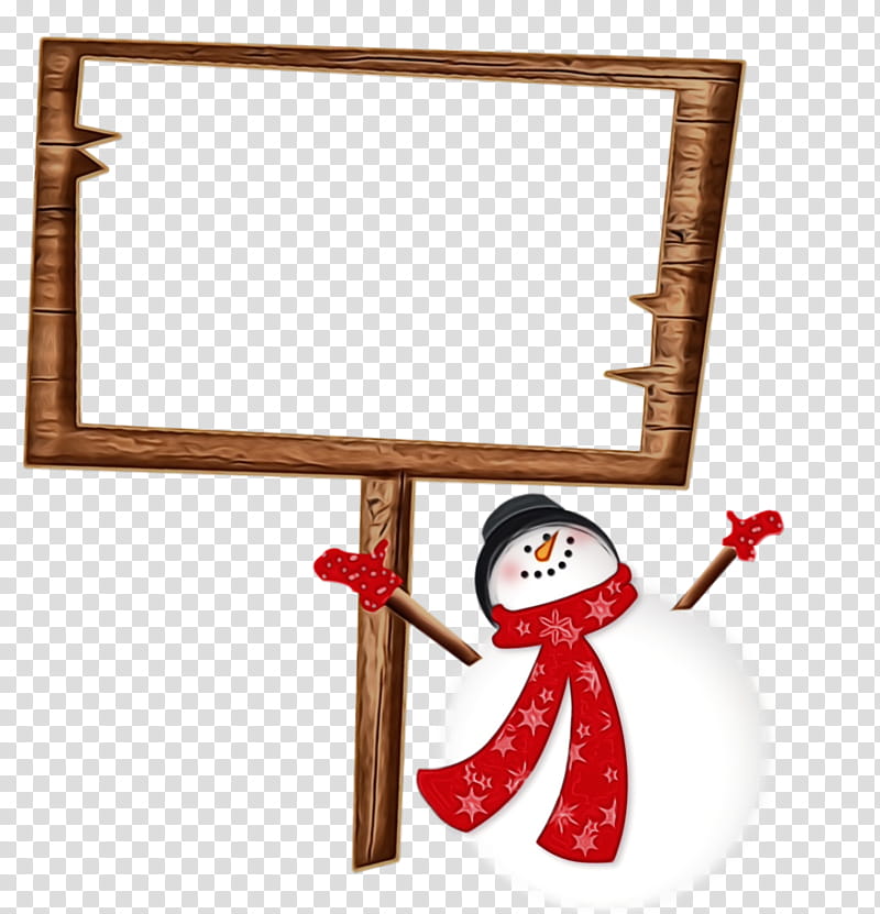 frame, Christmas Snowman, Christmas , Watercolor, Paint, Wet Ink, Cartoon, Frame transparent background PNG clipart