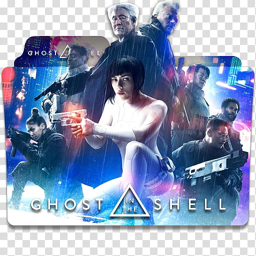 Ghost in the Shell  Folder Icon , Ghost in the Shell v transparent background PNG clipart