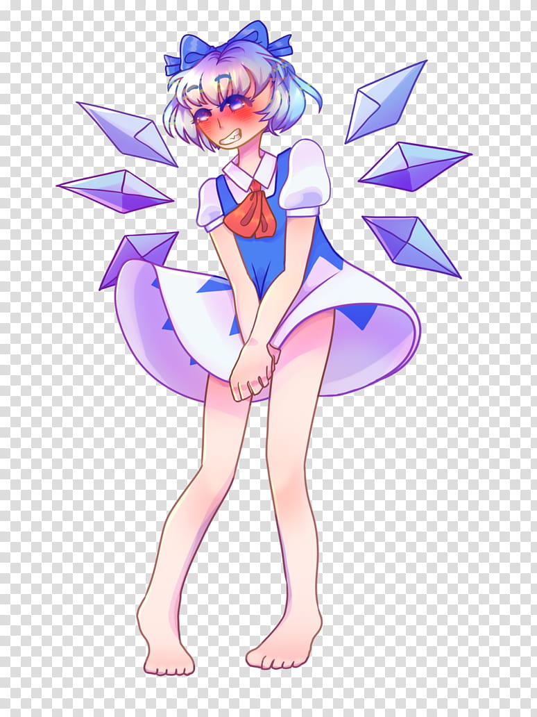 + Cirno&#;s Perfect Math Class + transparent background PNG clipart