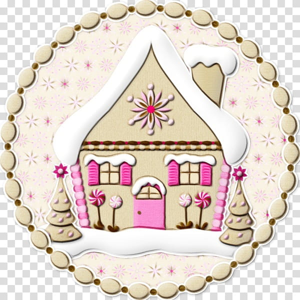 Watercolor Christmas, Paint, Wet Ink, Gingerbread House, Royal Icing, Stx Ca 240 Mv Nr Cad, Christmas , Christmas Ornament transparent background PNG clipart