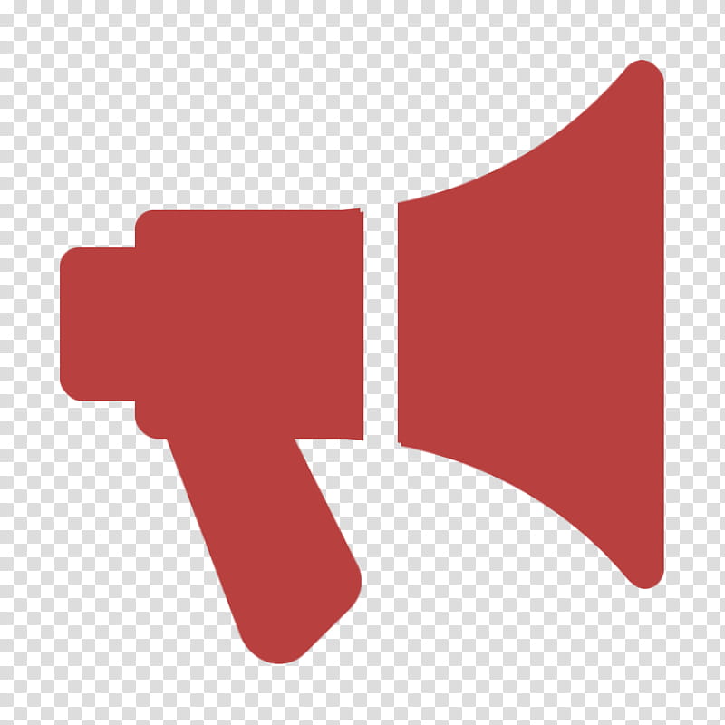 Red Megaphone Icon