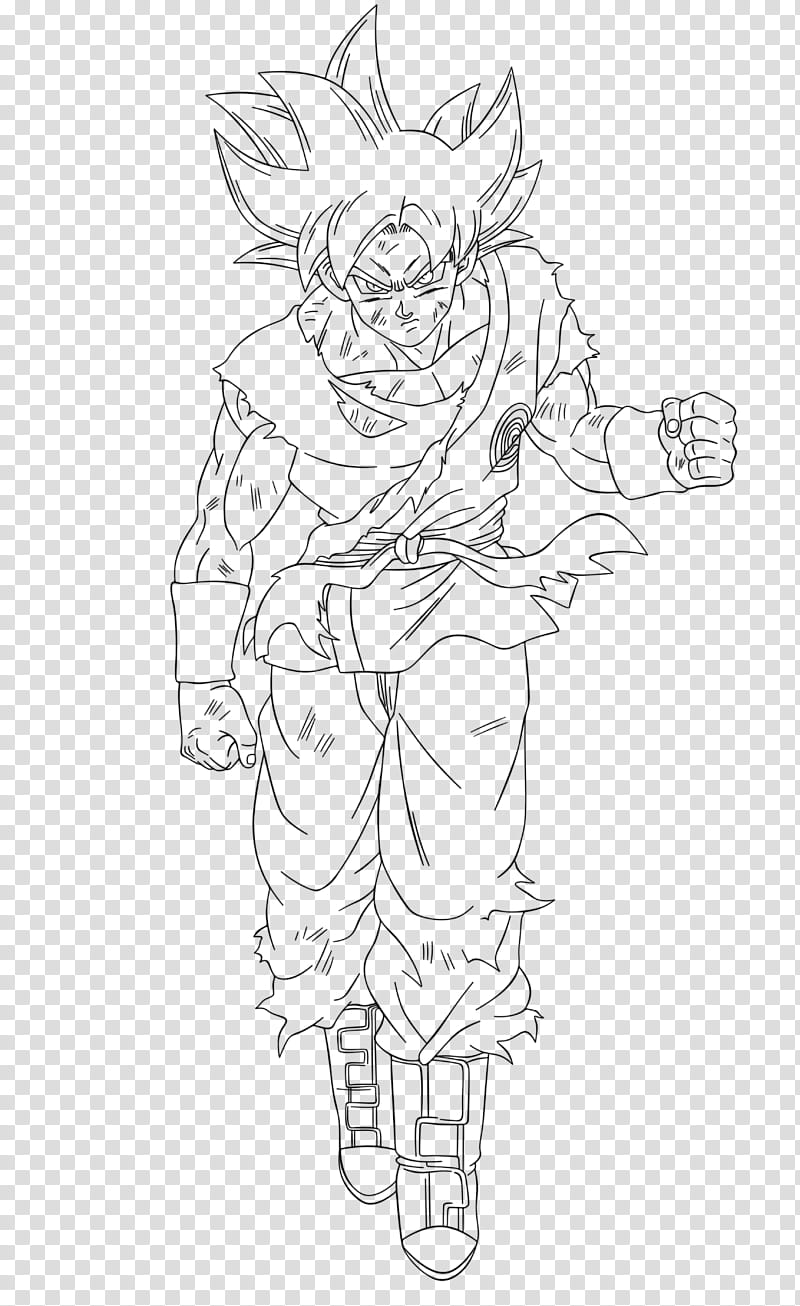 Goku Heroes Ultra Instinct transparent background PNG clipart