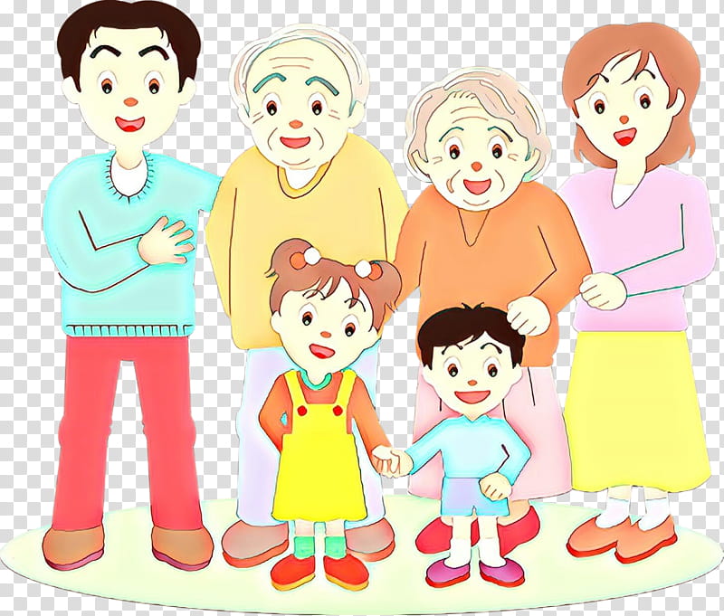 Group Of People, Grandparent, Drawing, Family, Child, Father, Extended Family, Cartoon transparent background PNG clipart