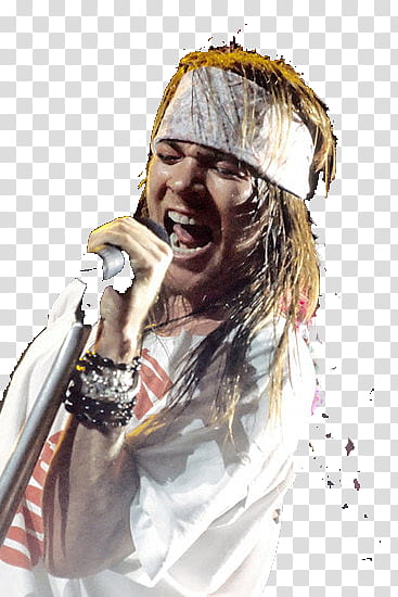 Axl Rose  transparent background PNG clipart